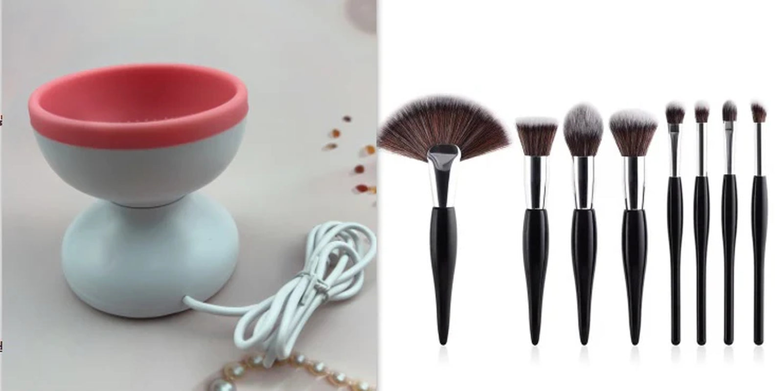 Effortlessly Clean Your Makeup Brushes with Our Portable USB Electric Cleaner - The Ultimate Tool for Beauty Enthusiasts