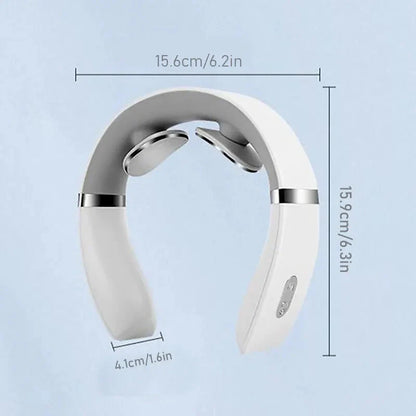 Experience Ultimate Relaxation with the Cervical Massager: Portable Mini Neck and Shoulder Deep Tissue Massager with Warm Pressing Care